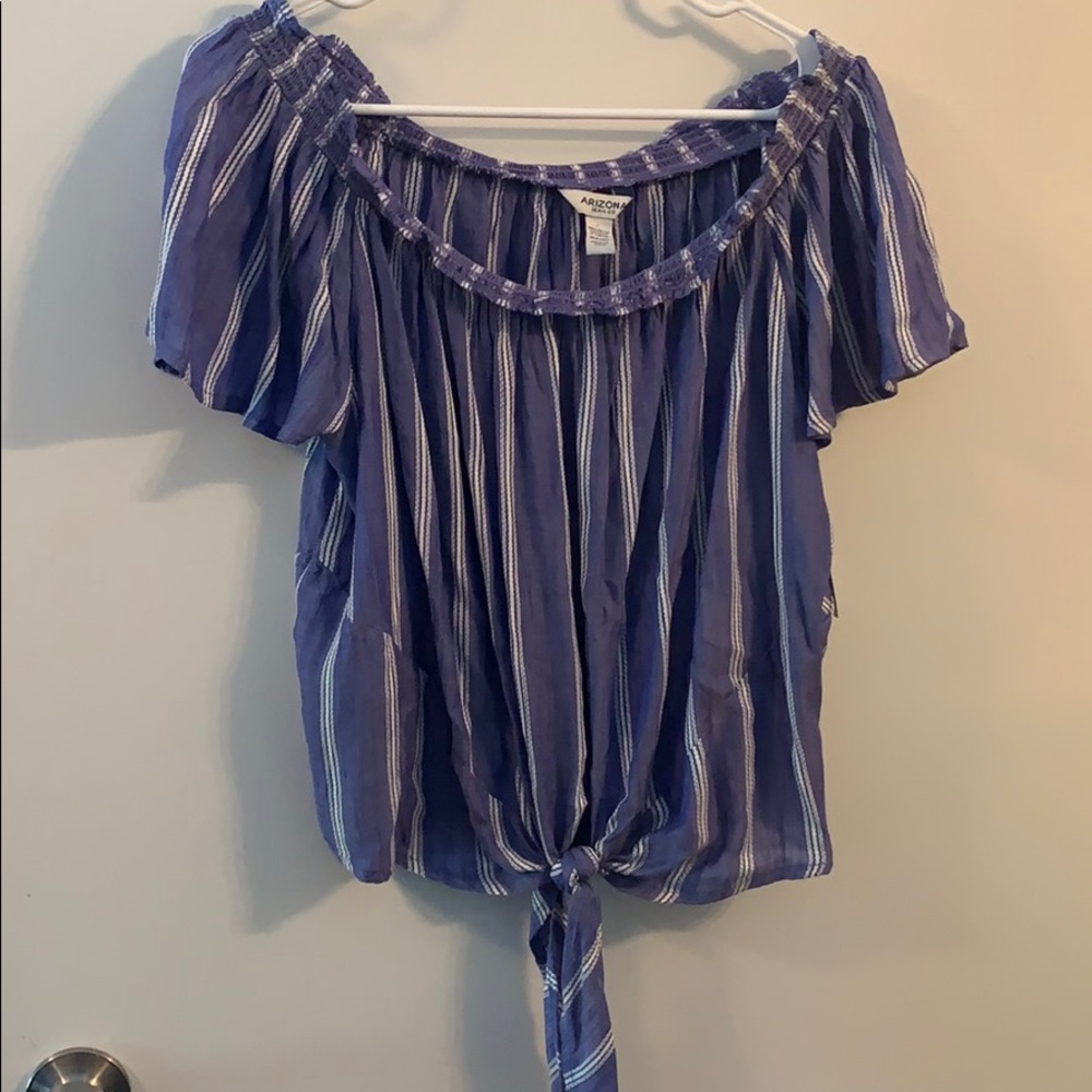 🟢 5/$20 NWT Striped Crop Top
